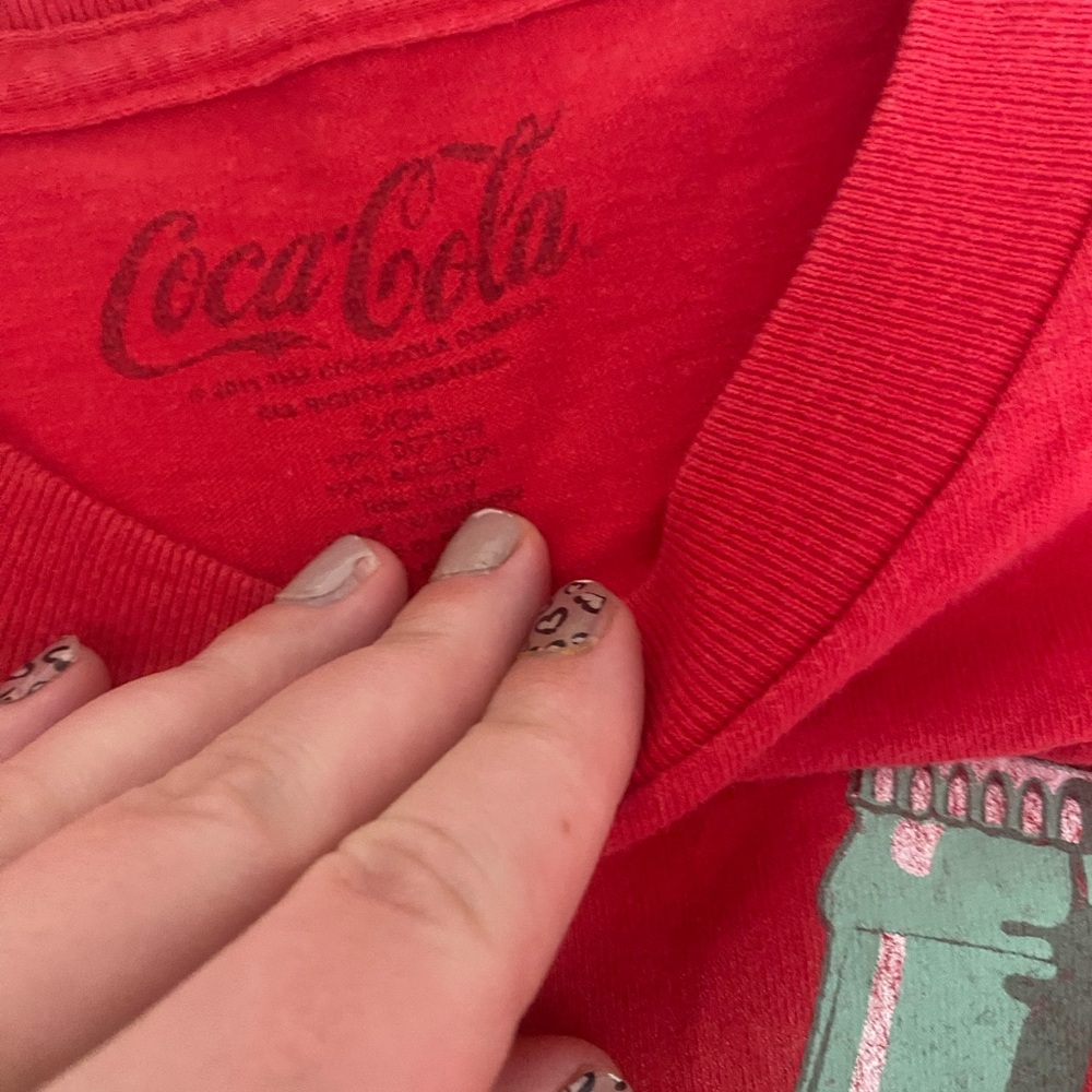 Coca-Cola Graphic Red Tee - Picture 2 of 2
